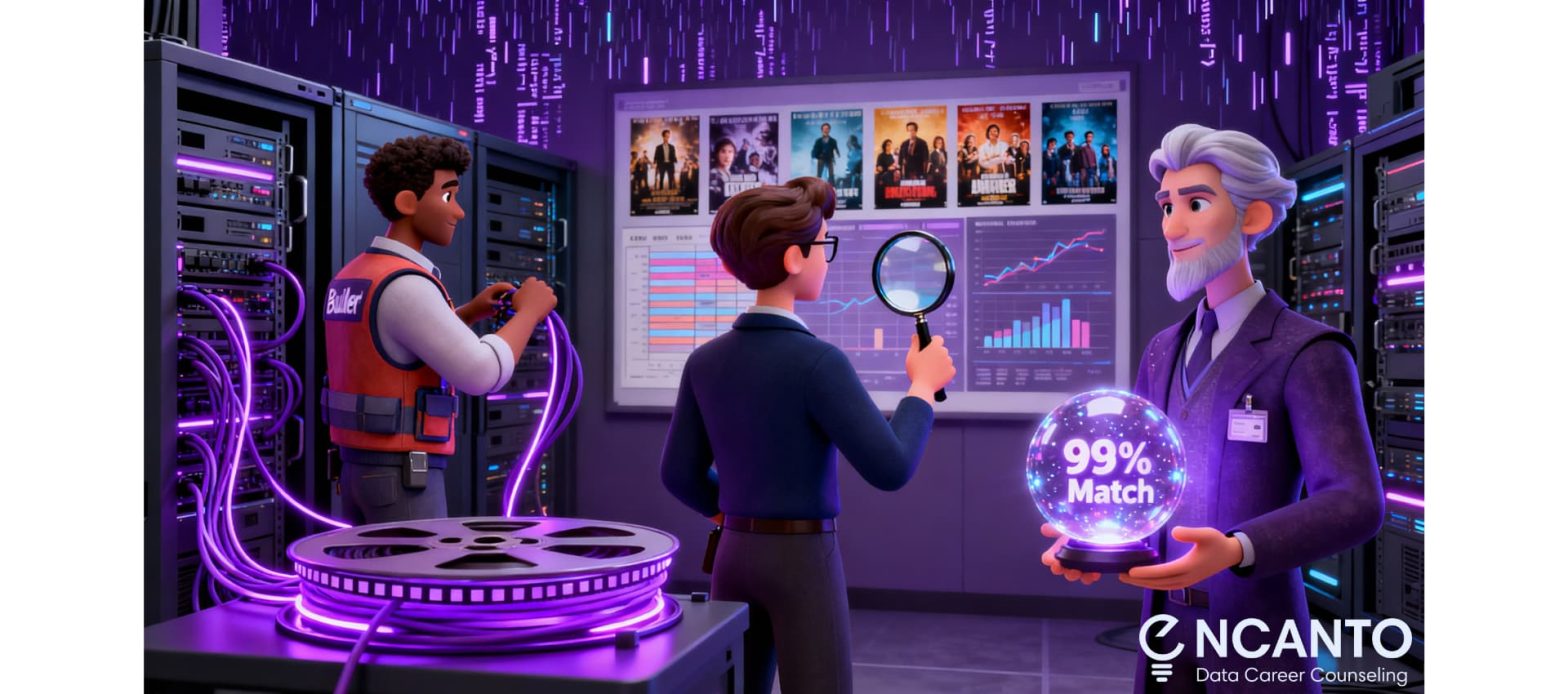 The Netflix Data Story: Data Analyst vs. Data Engineer vs. Scientist – Which Role Fits You?